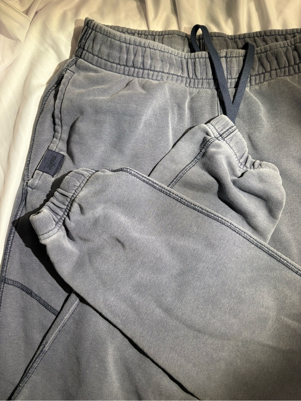 Washed Grey Nike Joggers